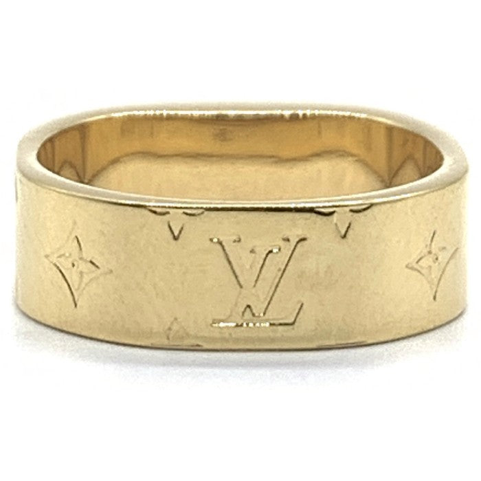Louis Vuitton ルイヴィトン リング・ナノグラム M00210 ゴールド Size