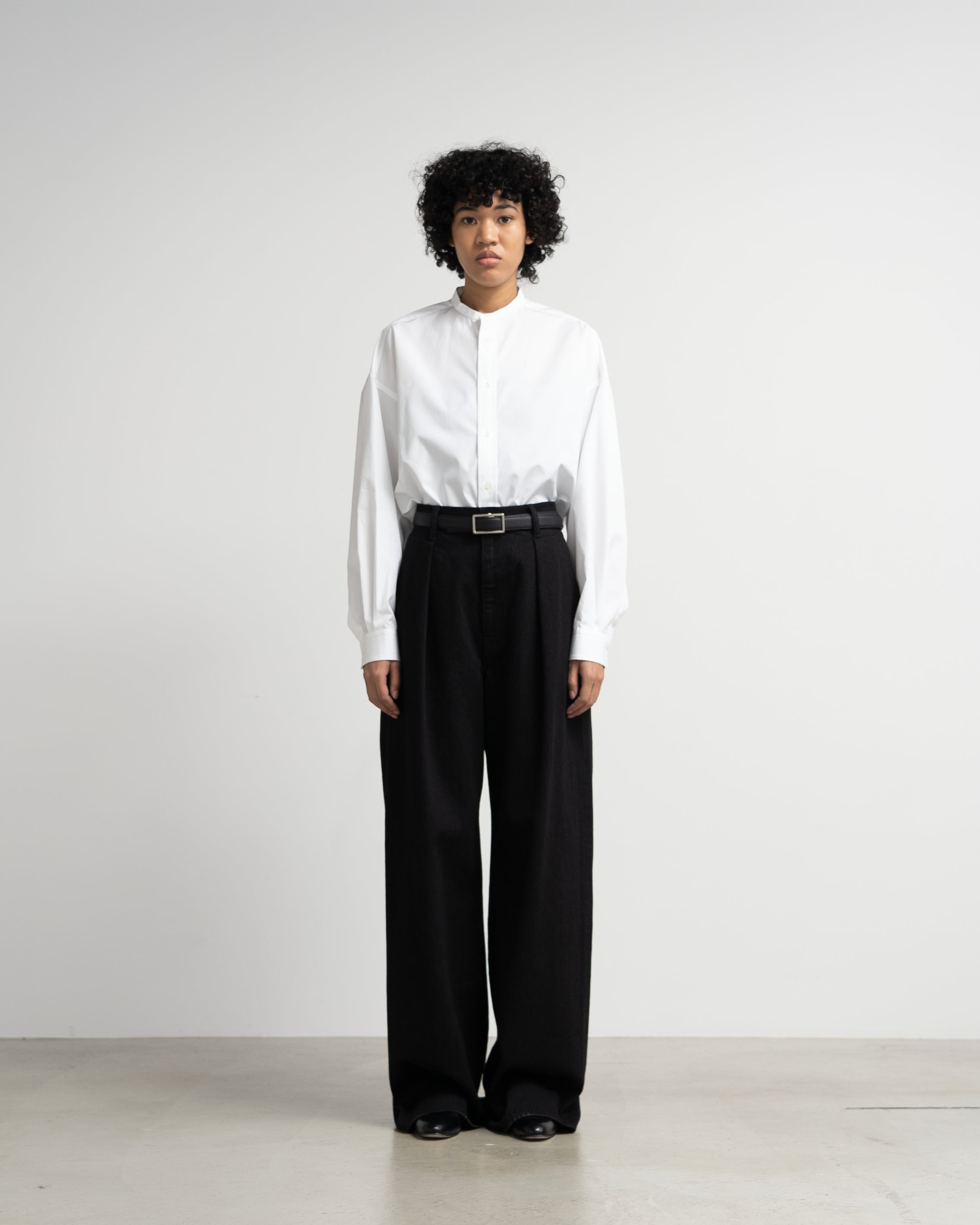 Selvage Denim Two Tuck Wide Pants – Graphpaper