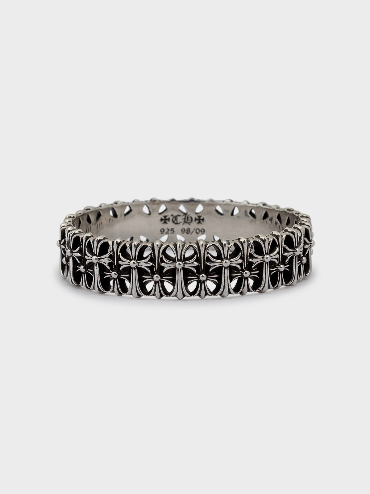 Buy Chrome Hearts Cemetery Cross Bangle Bracelet Online at Groupie