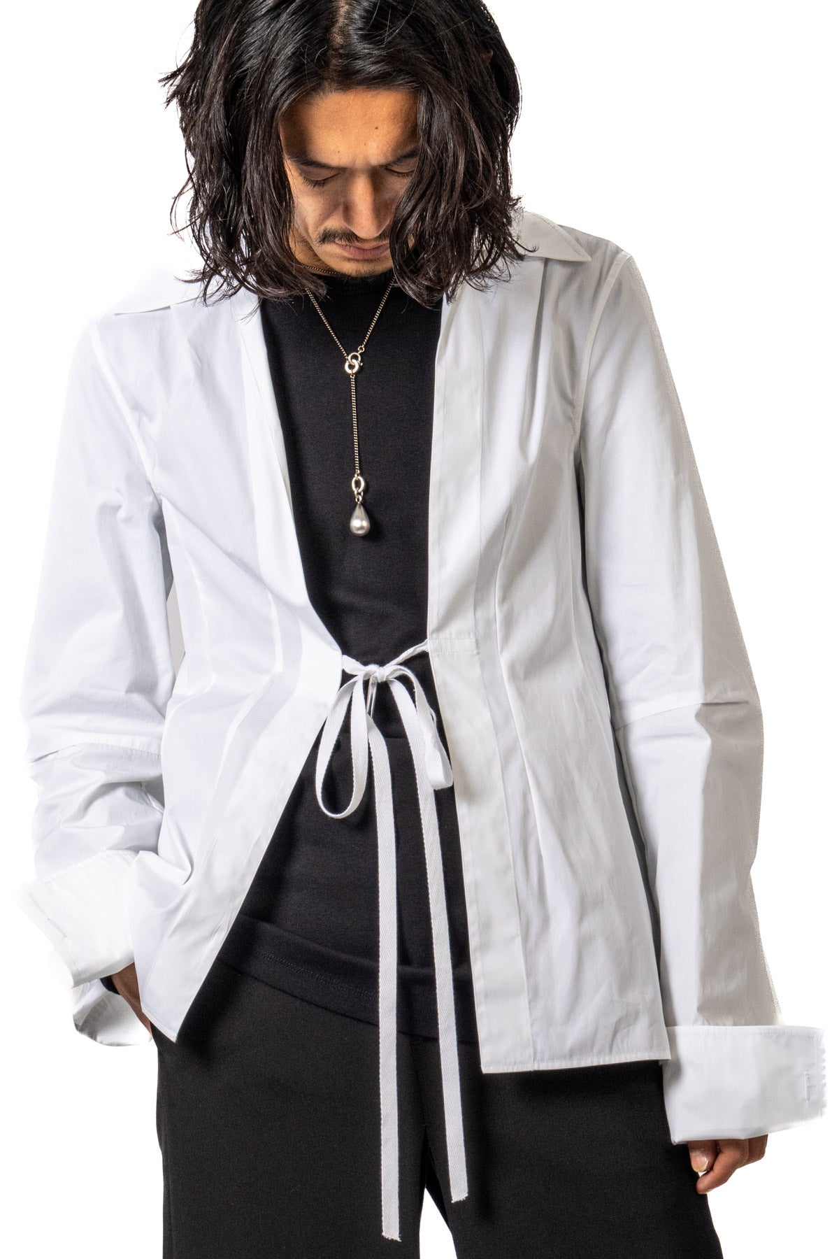 LAMBRECHT OPEN FRONT FITTED SHIRT – HUES ONLINE