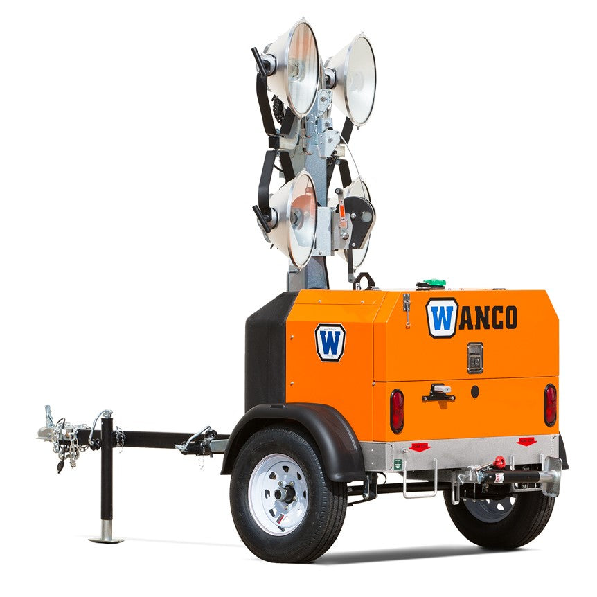 Wanco WLTT-4MK106K 6kW Compact Diesel Light Tower Kubota D-1005