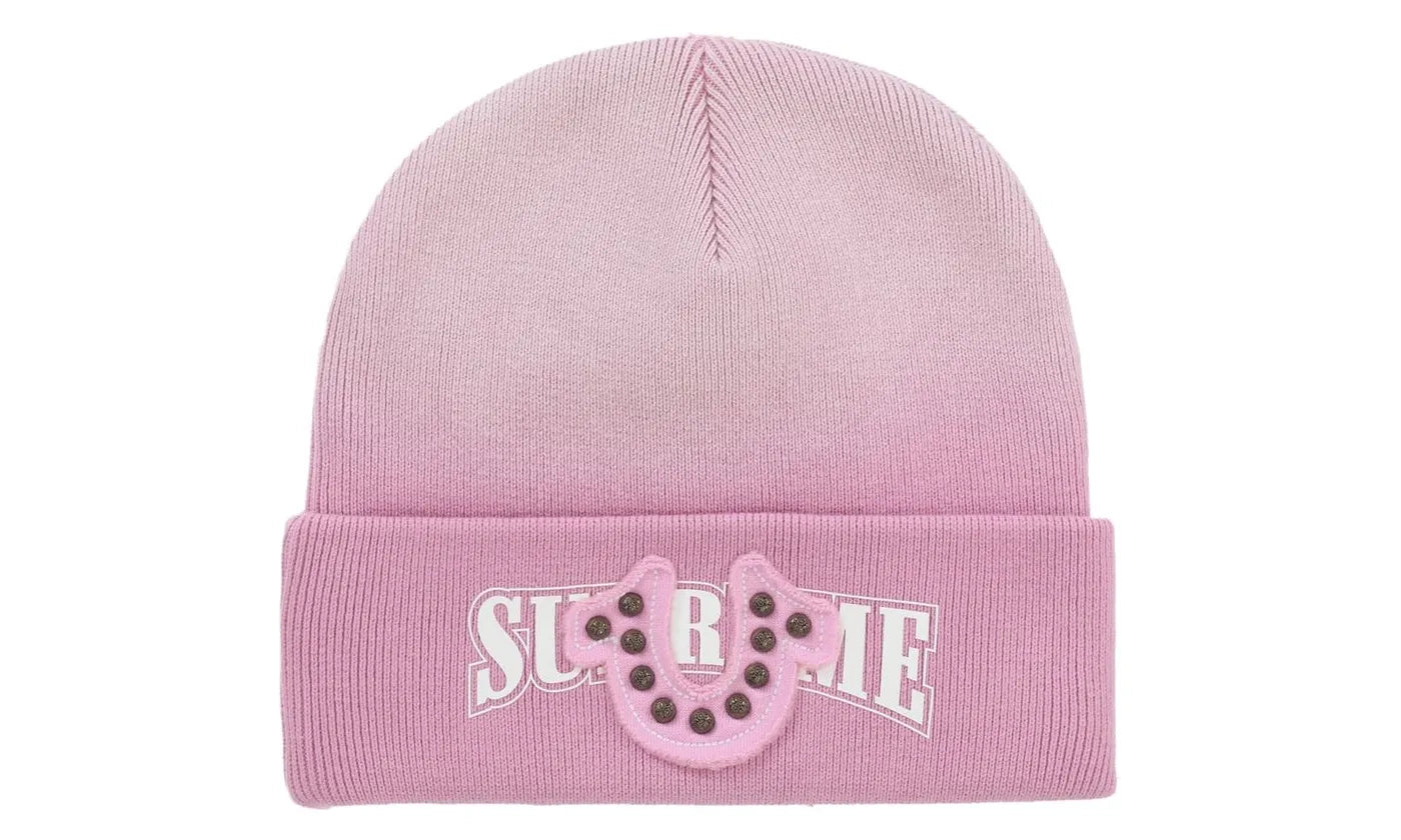 Supreme Supreme True Religion Beanie (FW25) Pink (SUPR-SUPREME