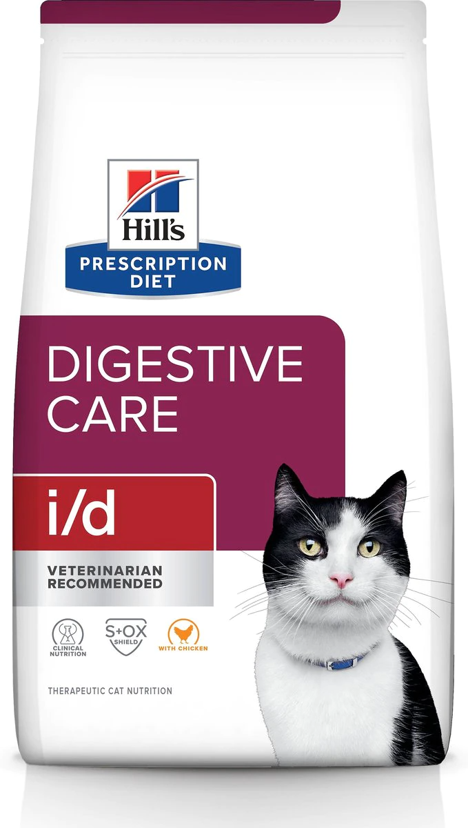 Hill's Prescription Diet i/d Digestive Care Chicken Flavor Dry Cat Foo