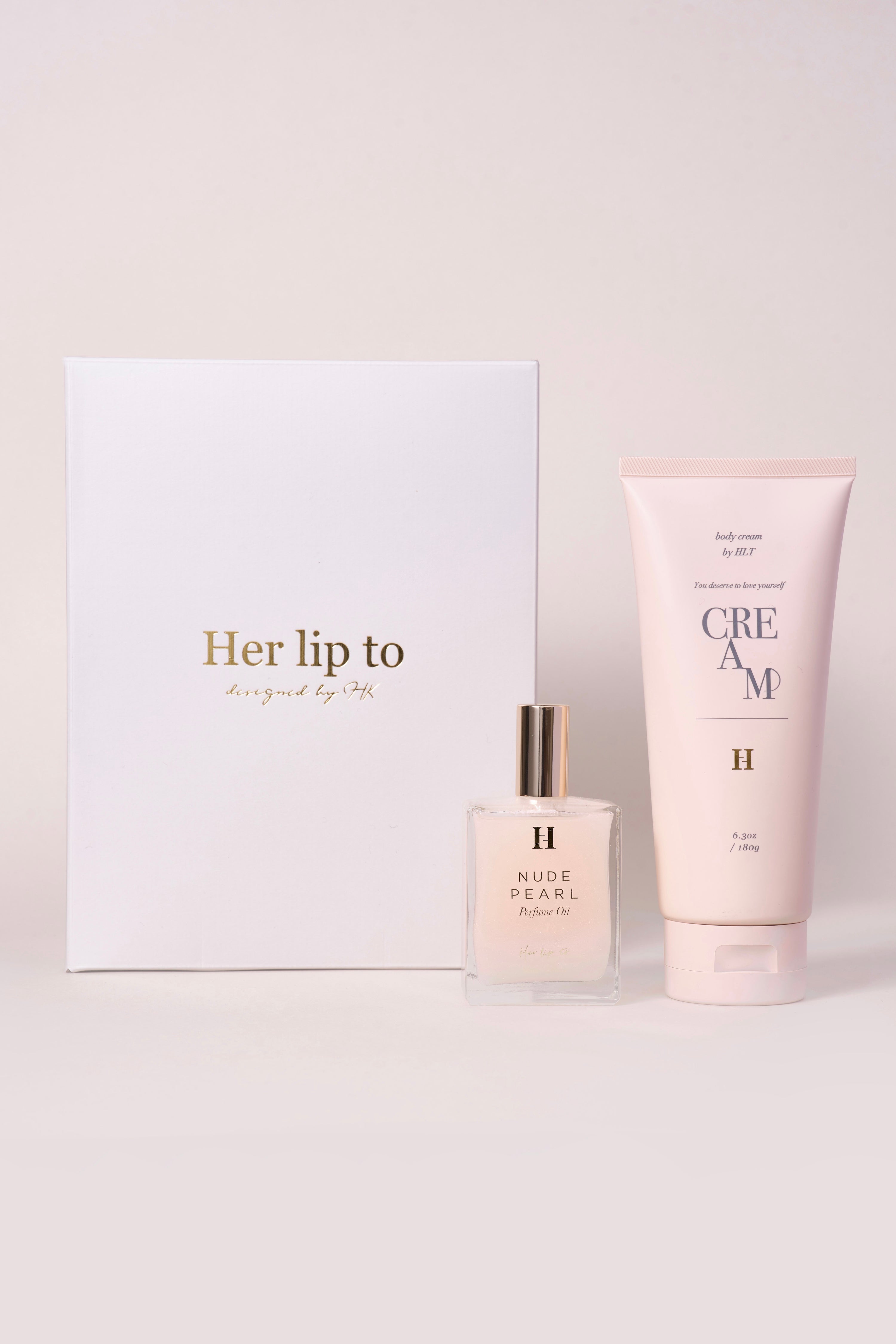 NUDE PEARL SET