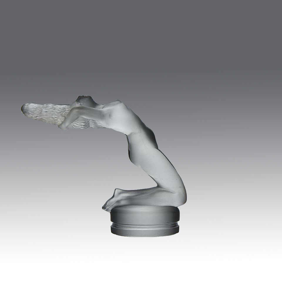 Lalique Car Mascot - Chrysis - Art Deco Glass - Hickmet Fine Arts