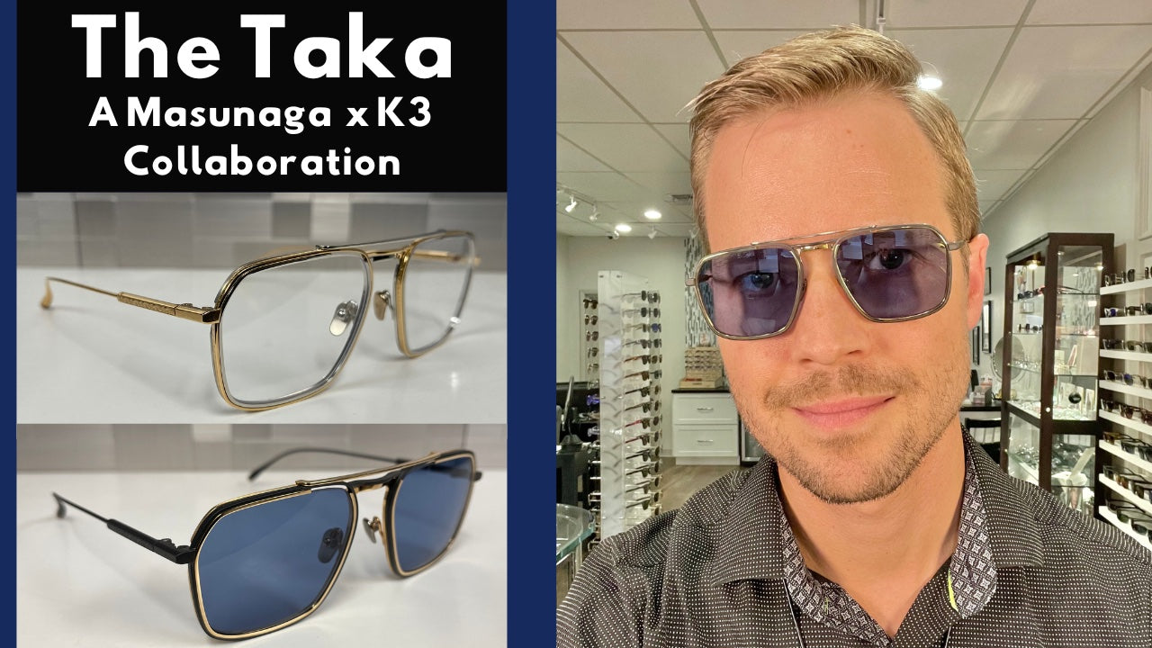 Taka | Navigator Style Eyewear by Masunaga x K3 – Hicks Brunson