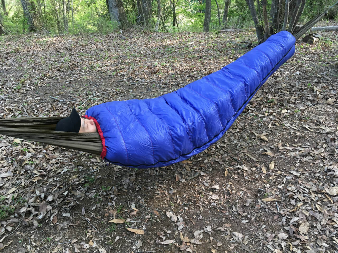 ダウンバッグとハンモックの合わせ方－Hiker's Depot｜ハイカーズデポ