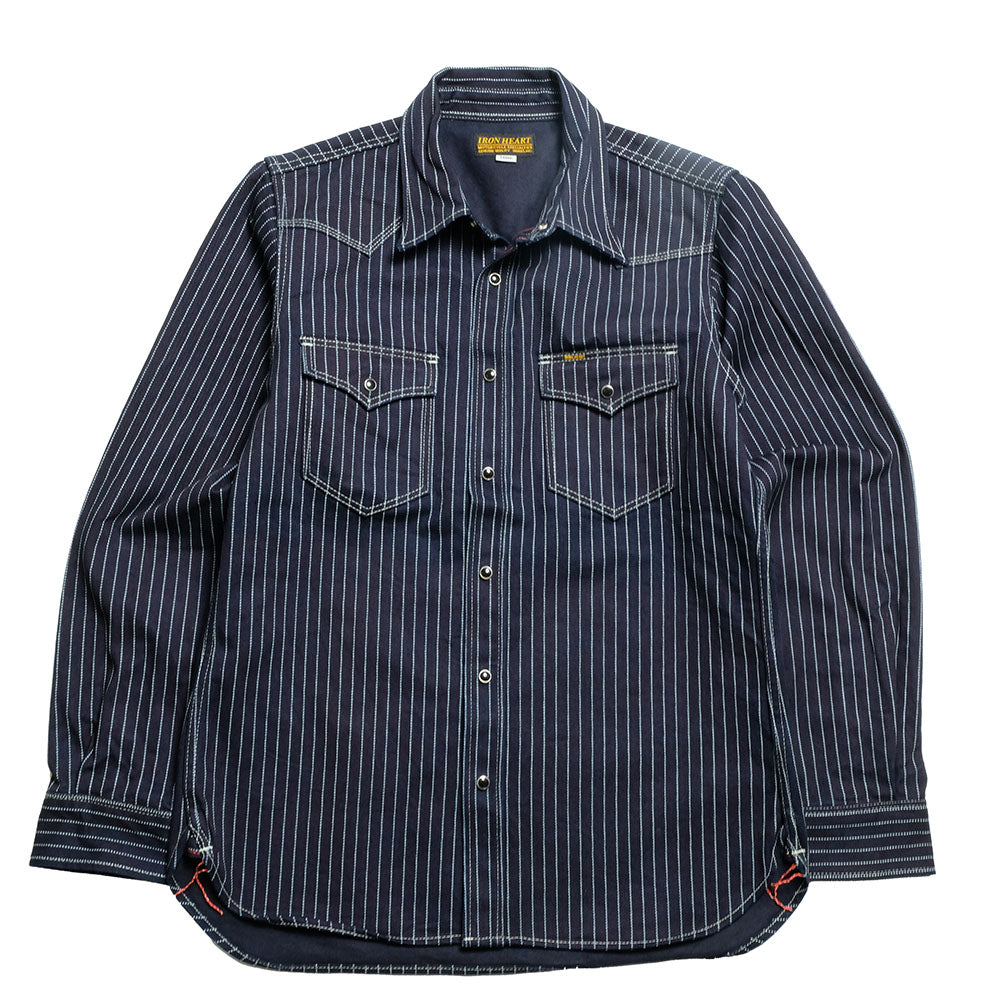 IRON HEART - 12oz WABASH WESTERN SHIRT - IHSH-62 – HINOYA Online Store