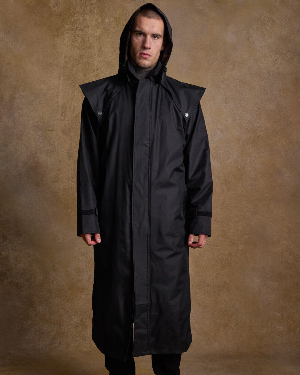 Jack Murphy Lambourne Men's Waterproof Long Coat for Men