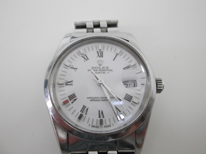 Rolex - Oyster Perpetual Date(before-after)