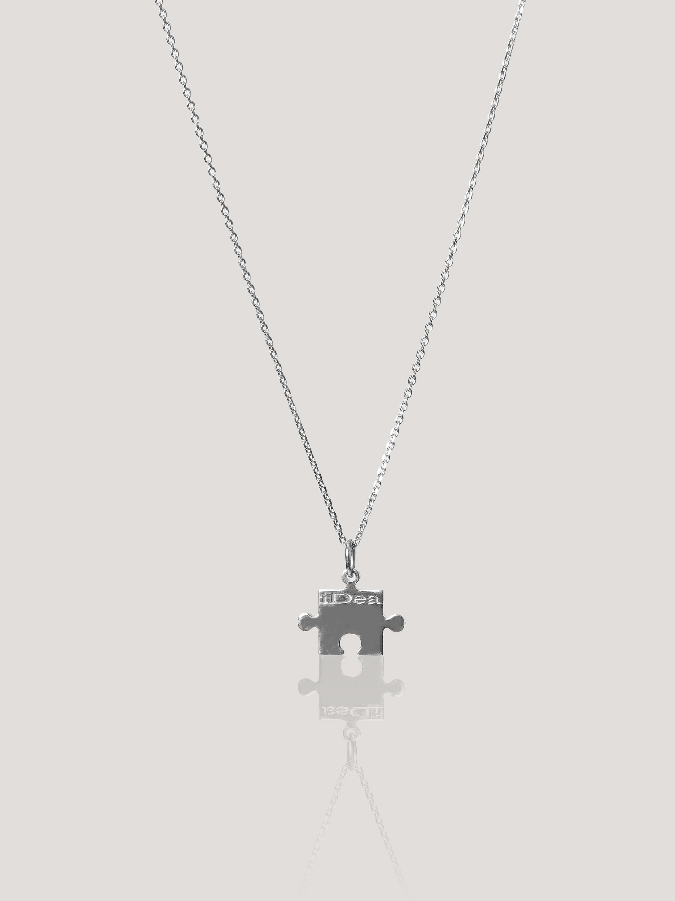 PUZZLE NECKLACE (Yin) - Silver 925 – IDEASWAM