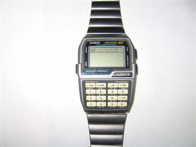 カシオ腕時計 データバンク DBC-810 電池交換 G-SHOCK復活大作戦！その