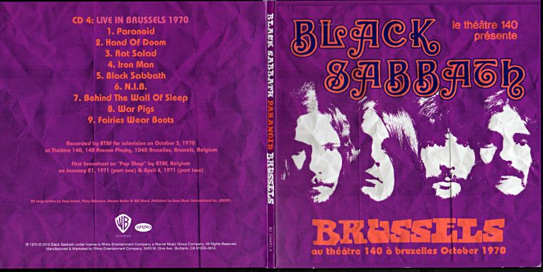 Black Sabbath『Paranoid Super Deluxe』/2016年11月発売 | おじなみの