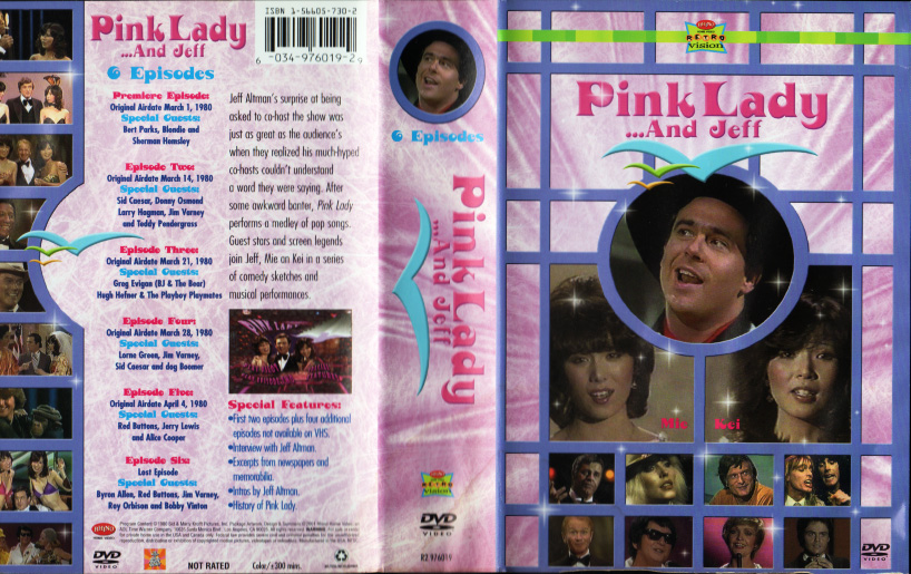 DVD ピンク・レディー『PINK LADY …And Jeff』/アメリカのTVショー