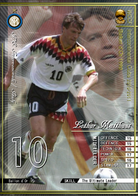 WCCF バロンドール特集 第5弾 ローター・マテウス（Lothar Matthaus