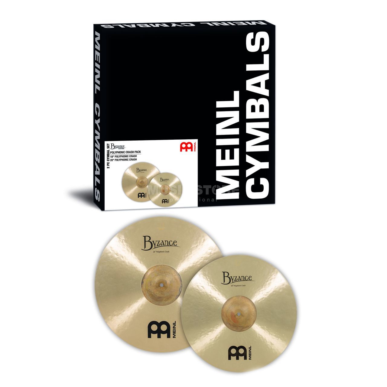 Meinl BMAT3 Byzance Traditional Crash Pack | USA