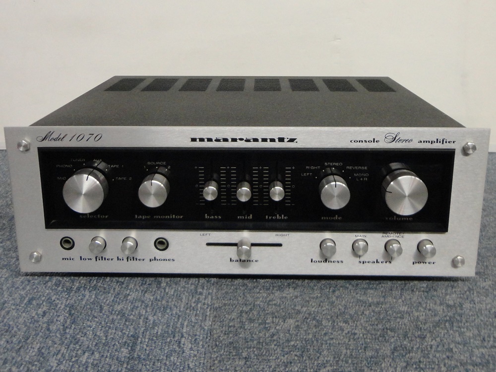 marantz 70年代プリメインアンプ！ | 三共ブログ