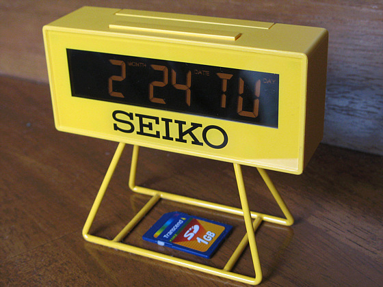 SEIKO 大型デジタルタイマーのミニチュア置時計 | 鼠狸庵閑話(そりゃ