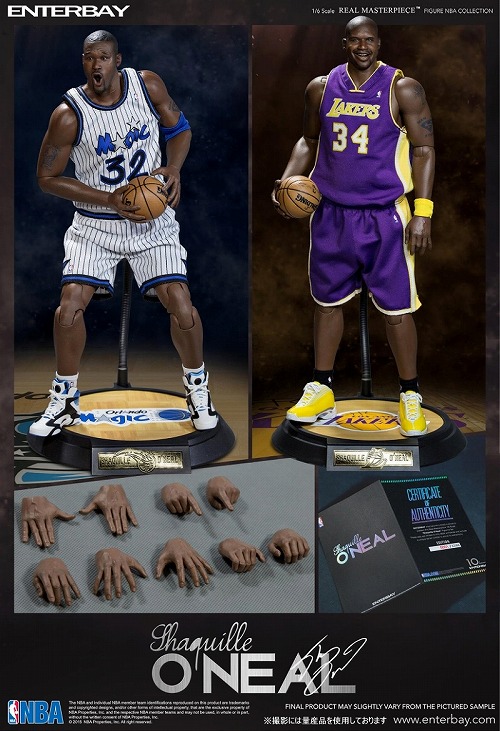 エンターベイ『NBAコレクション』に、バスケットボール界を、驚かせた