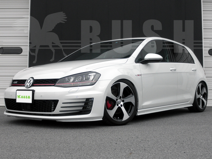 New LineUP RUSHダンパー車高調整キット IMPORT-CLASS VW ゴルフ7 GTI