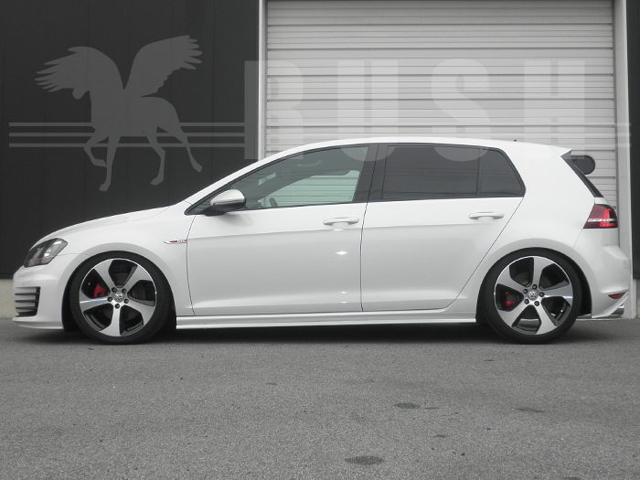 New LineUP RUSHダンパー車高調整キット IMPORT-CLASS VW ゴルフ7 GTI