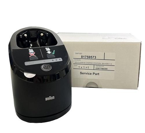 BRAUN Series9 9487CC-V 自動洗浄機・洗浄剤+充電ケース付 BRAUN