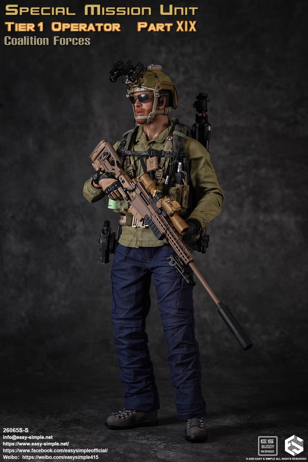 1:6 Special Mission Unit Tier 1 Operator Part XIX Coalition Forces Act