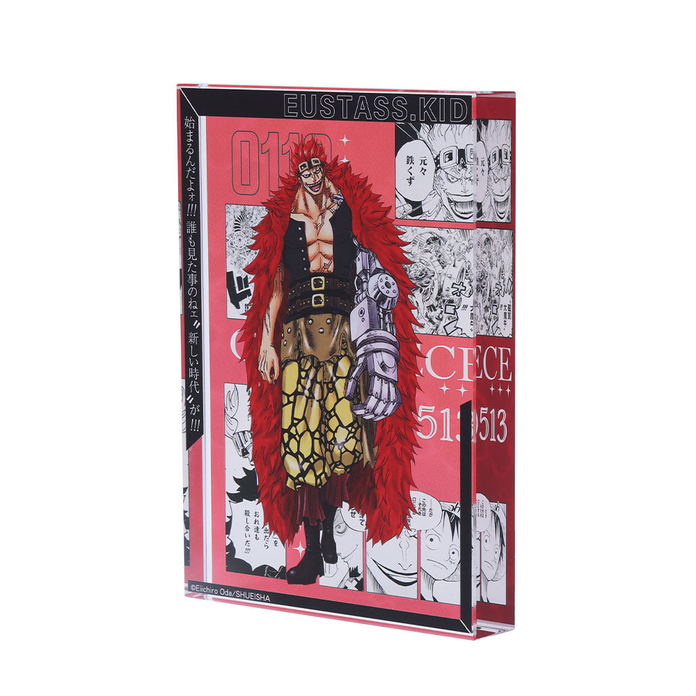 ONE PIECE』アクリルブロック “HEROES” ユースタス・キッド – JUMP