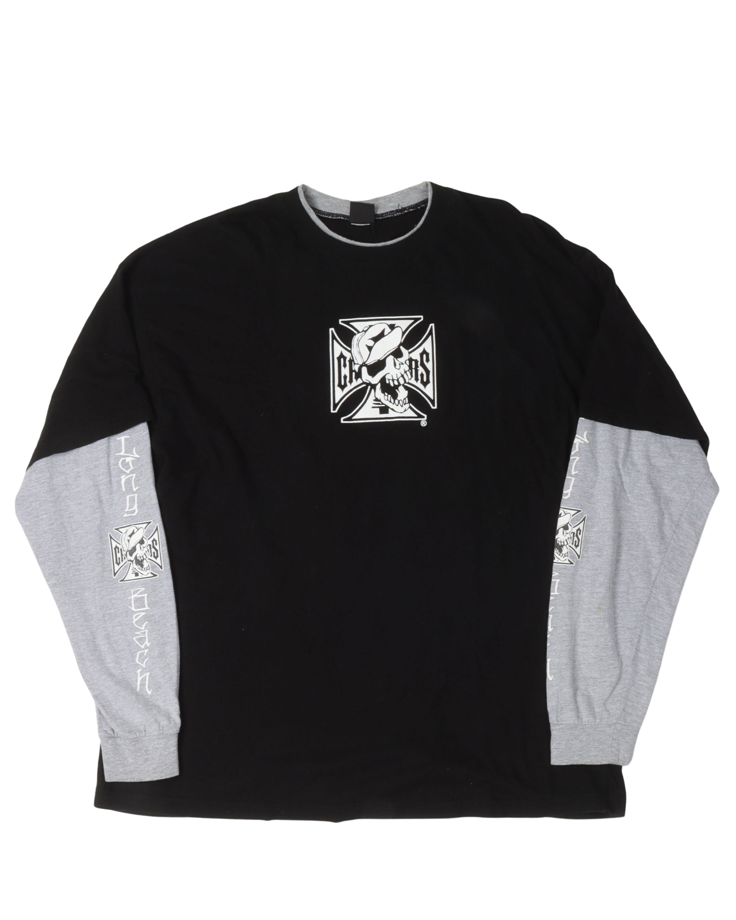 Vintage West Coast Choppers Layered Long Sleeve T-Shirt – Justin Reed