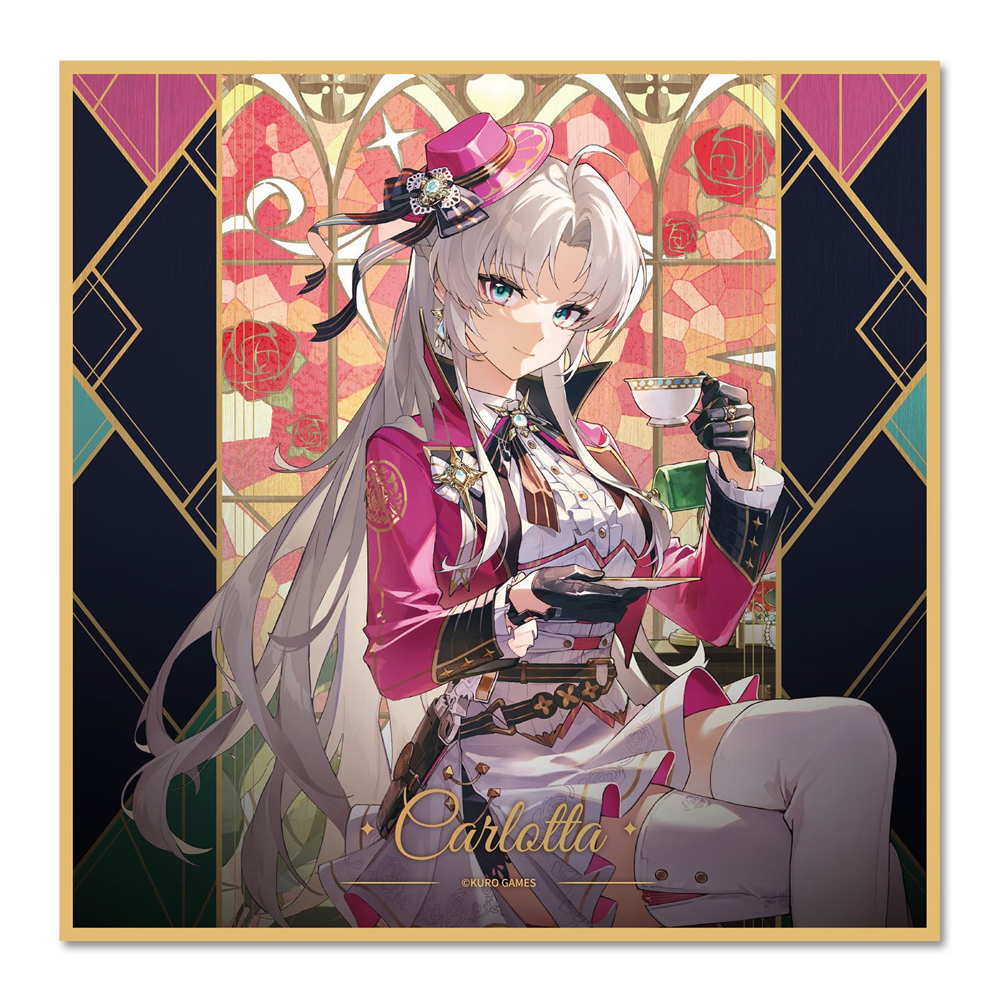FUN4YEAH 鳴潮 ベルベットフラックスシリーズ 色紙 カルロッタ【予約