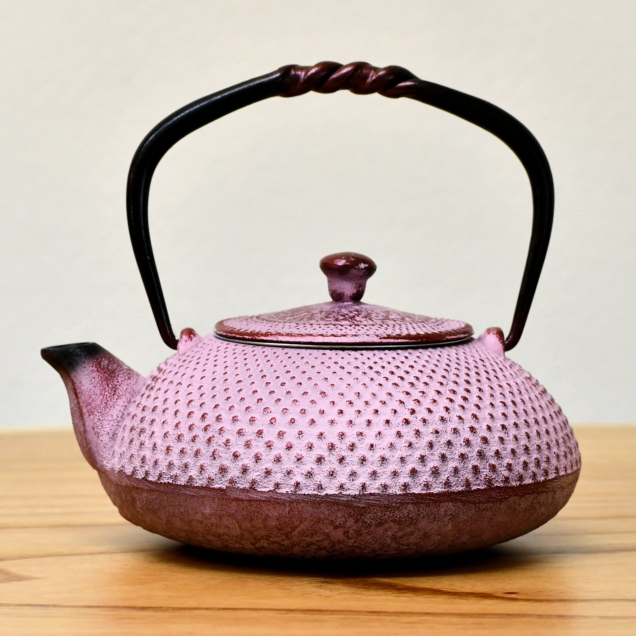 廃番】南部鉄器 急須 | アラレパール | 淡紅 | 及富