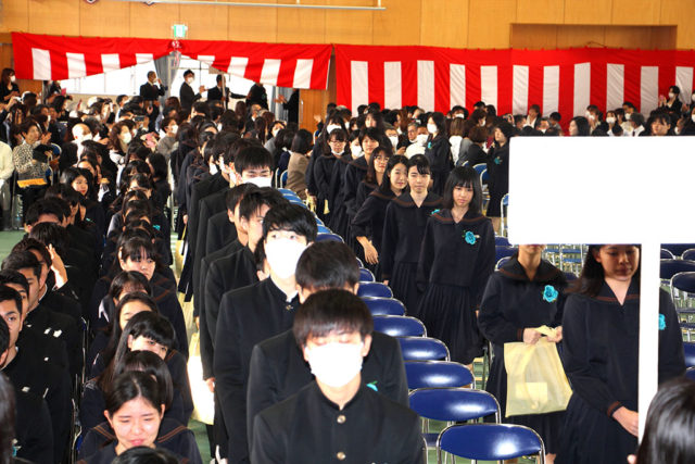 2019年度 第73回 卒業式 | 一般社団法人 城岳同窓会