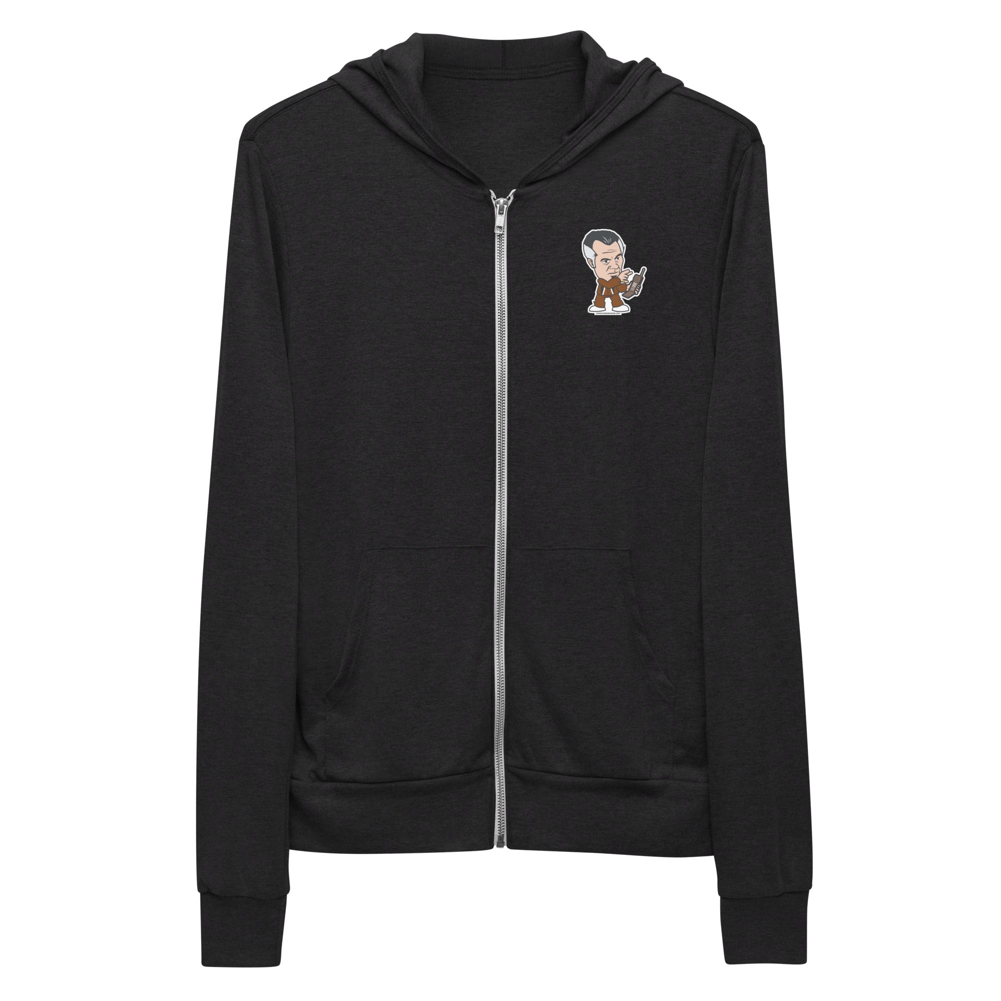 Clarence Lightweight Zip Up Hoodie – 🍔 Johnny Cheeseburger Store