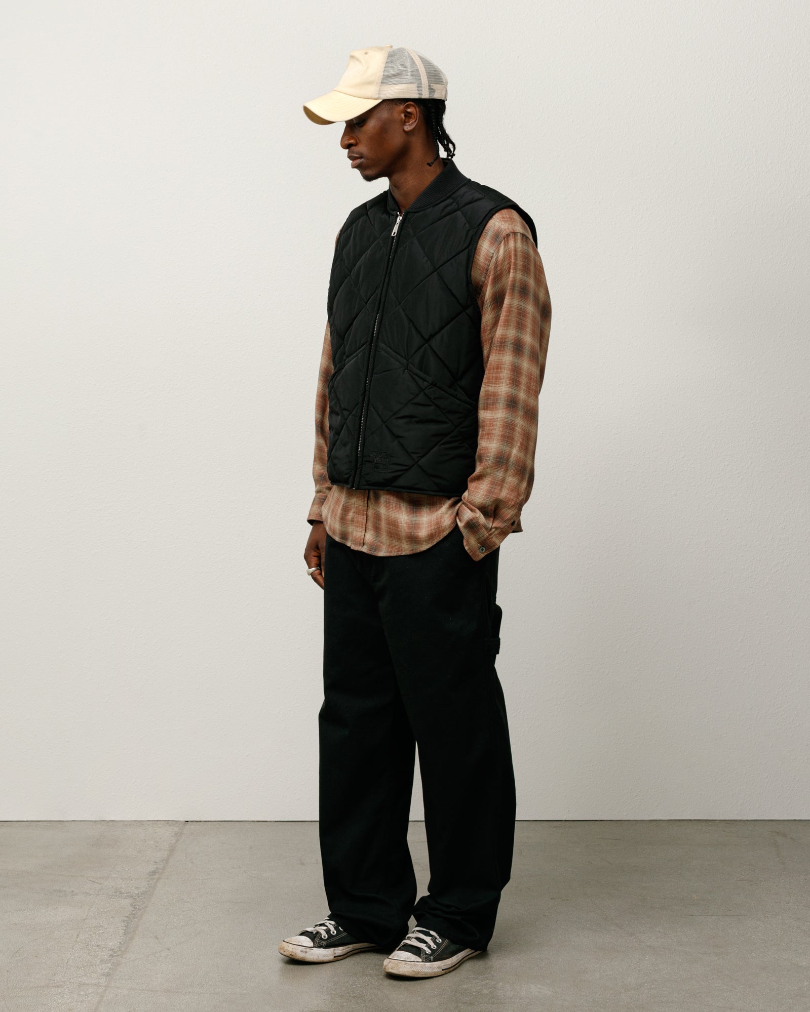 Carpenter Pant Canvas – Black | Bottoms | Stüssy Japan