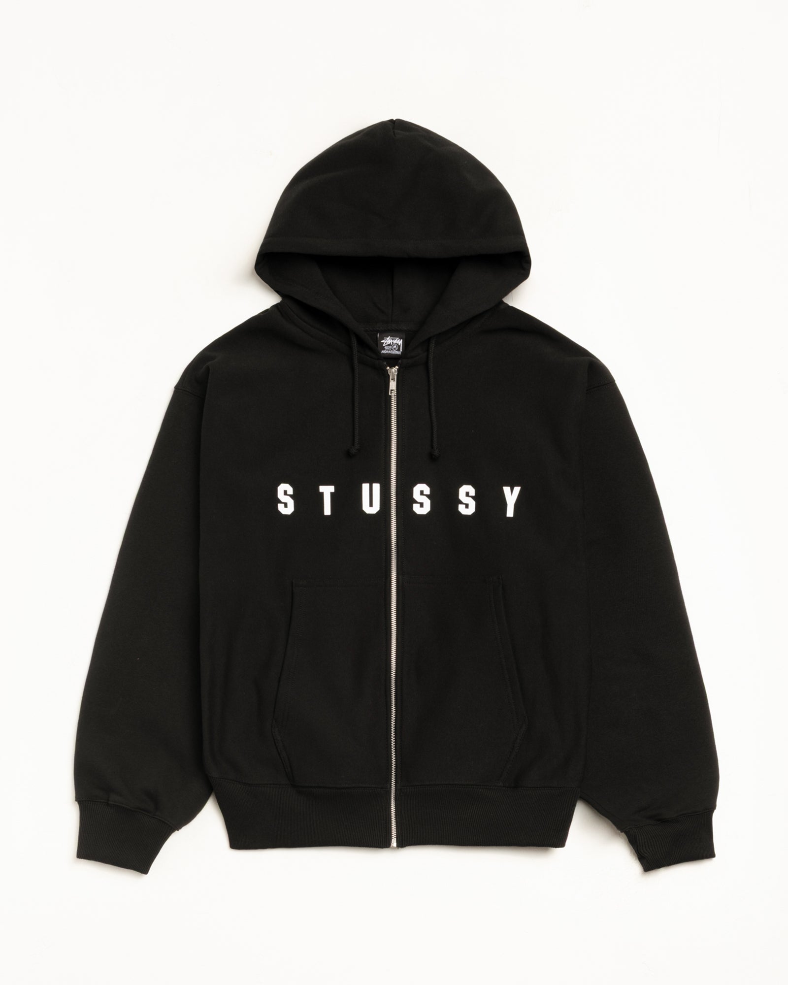 Lens Zip Hoodie – Black | Sweats | Stüssy Japan