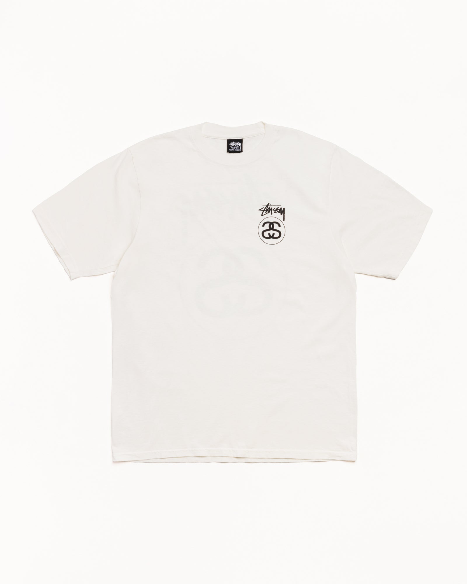 Stock Link Tee Pigment Dyed – Natural | Tees | Stüssy Japan