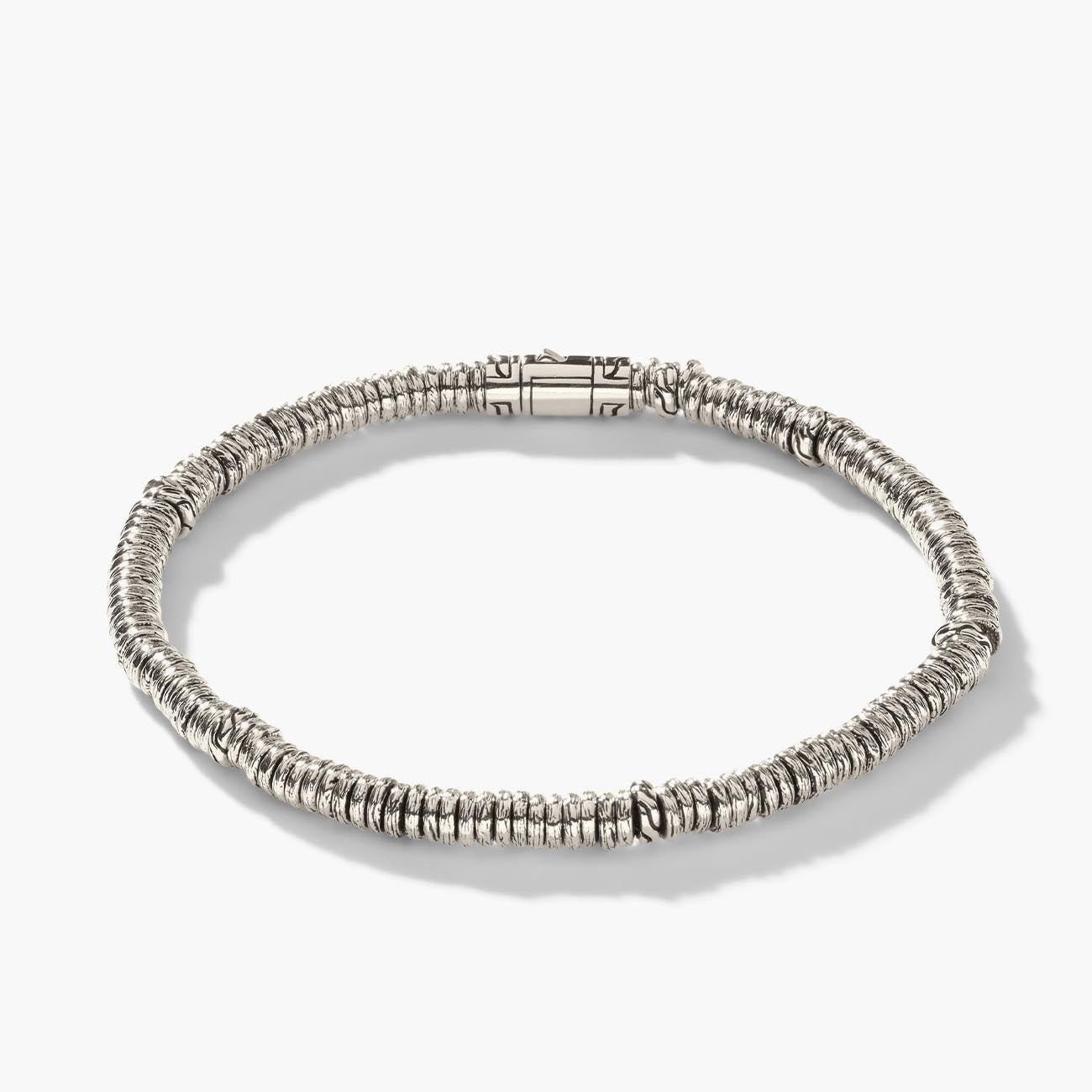 John Hardy Silver Heishi Bead Bracelet | BU900698XUM – J.R.DUNN