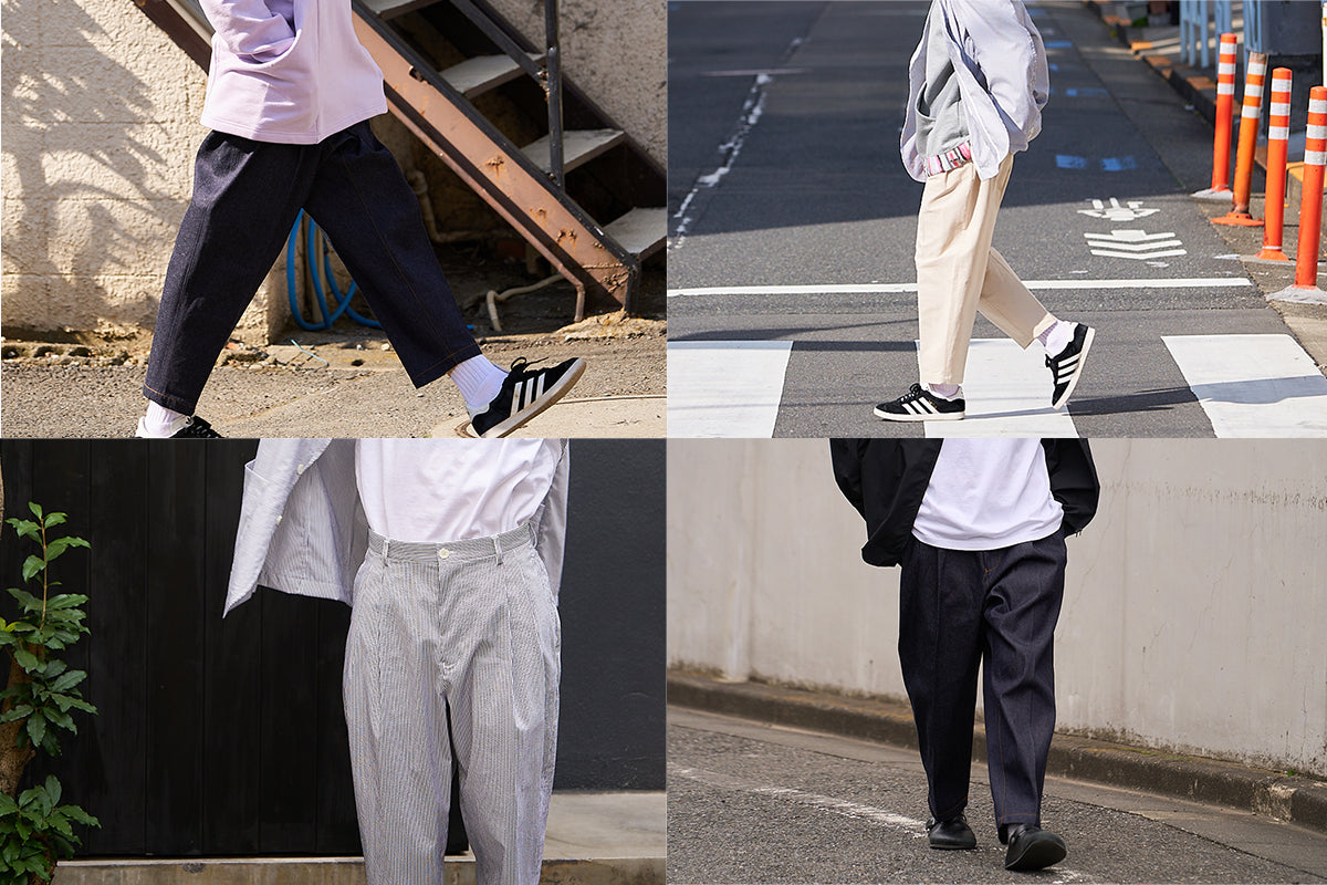 New model】 Double Pleated Trousers – KUON Tokyo