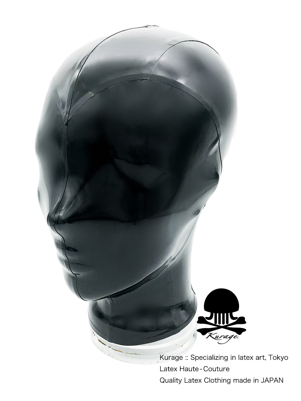 Latex Hood -for Micro hole - ラバーマスク - マイクロホール