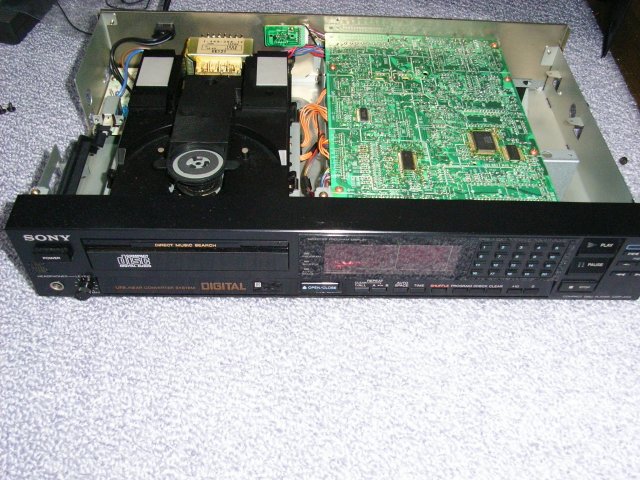 SONY CD－プレーヤー CDP－203: 電気製品修理 ジューク