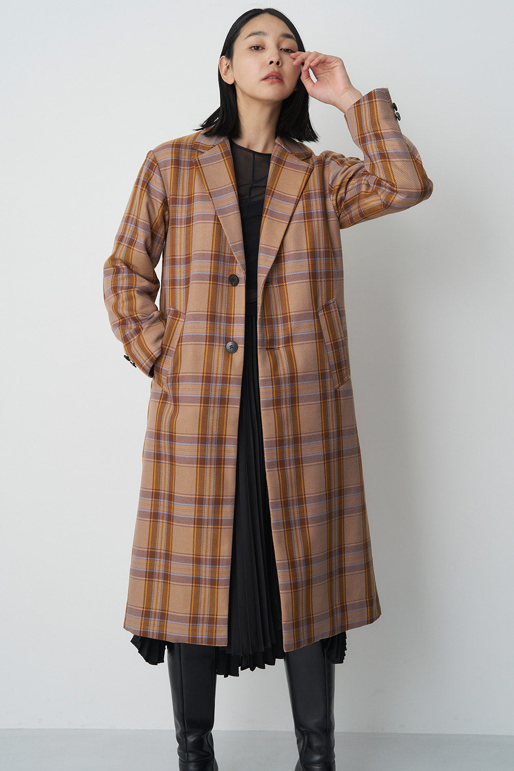 Check Chester Coat - Unisex
