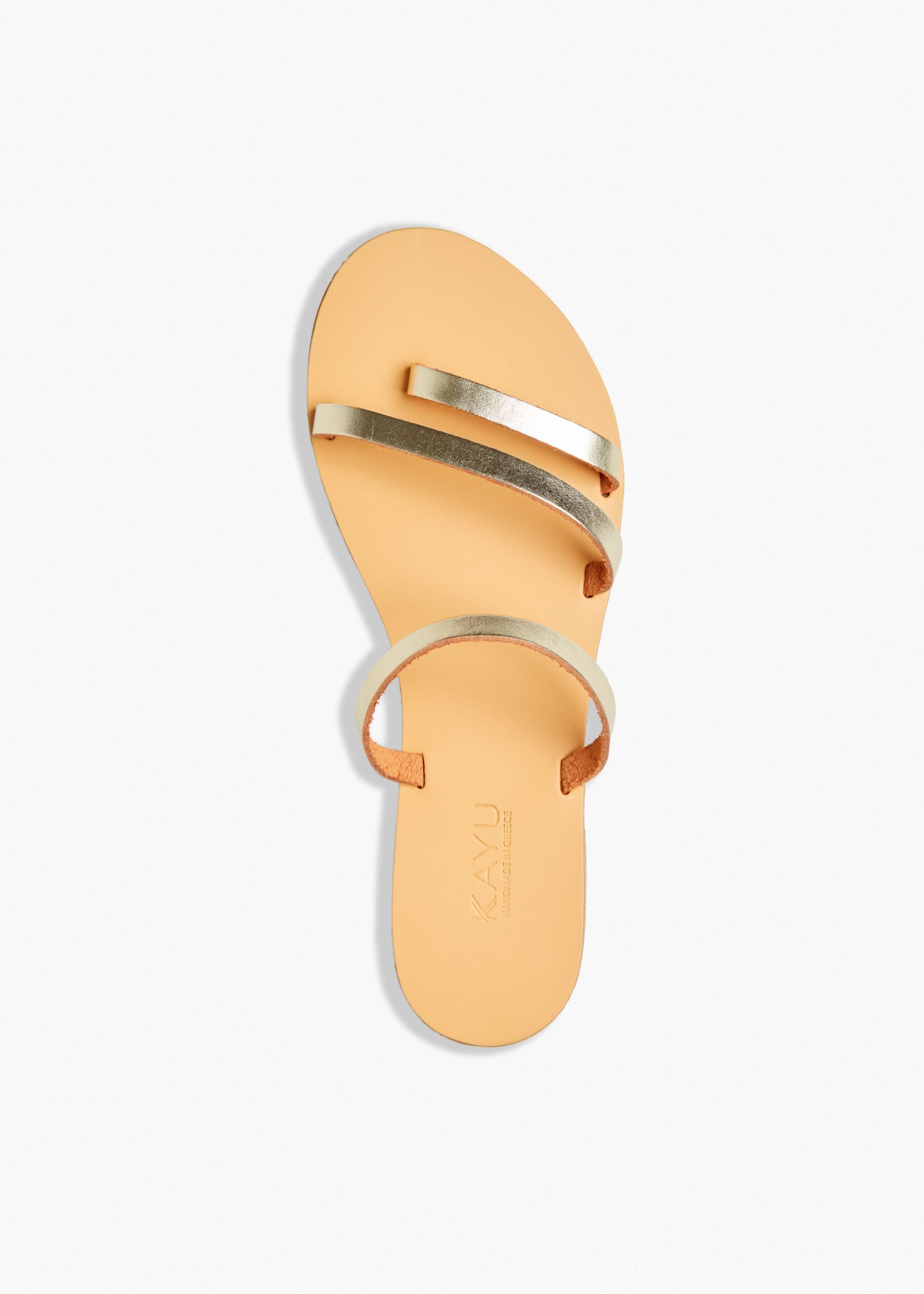 Olympia Vegetable Tanned Leather Sandal – Kayu