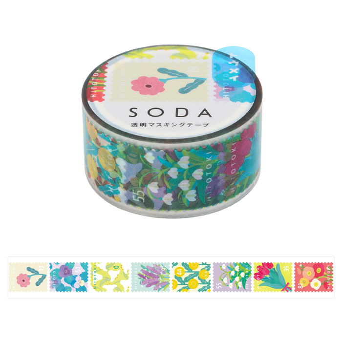 SODA キッテ (20mm) CMT20-014 透明 マスキングテープ｜キングジム公式