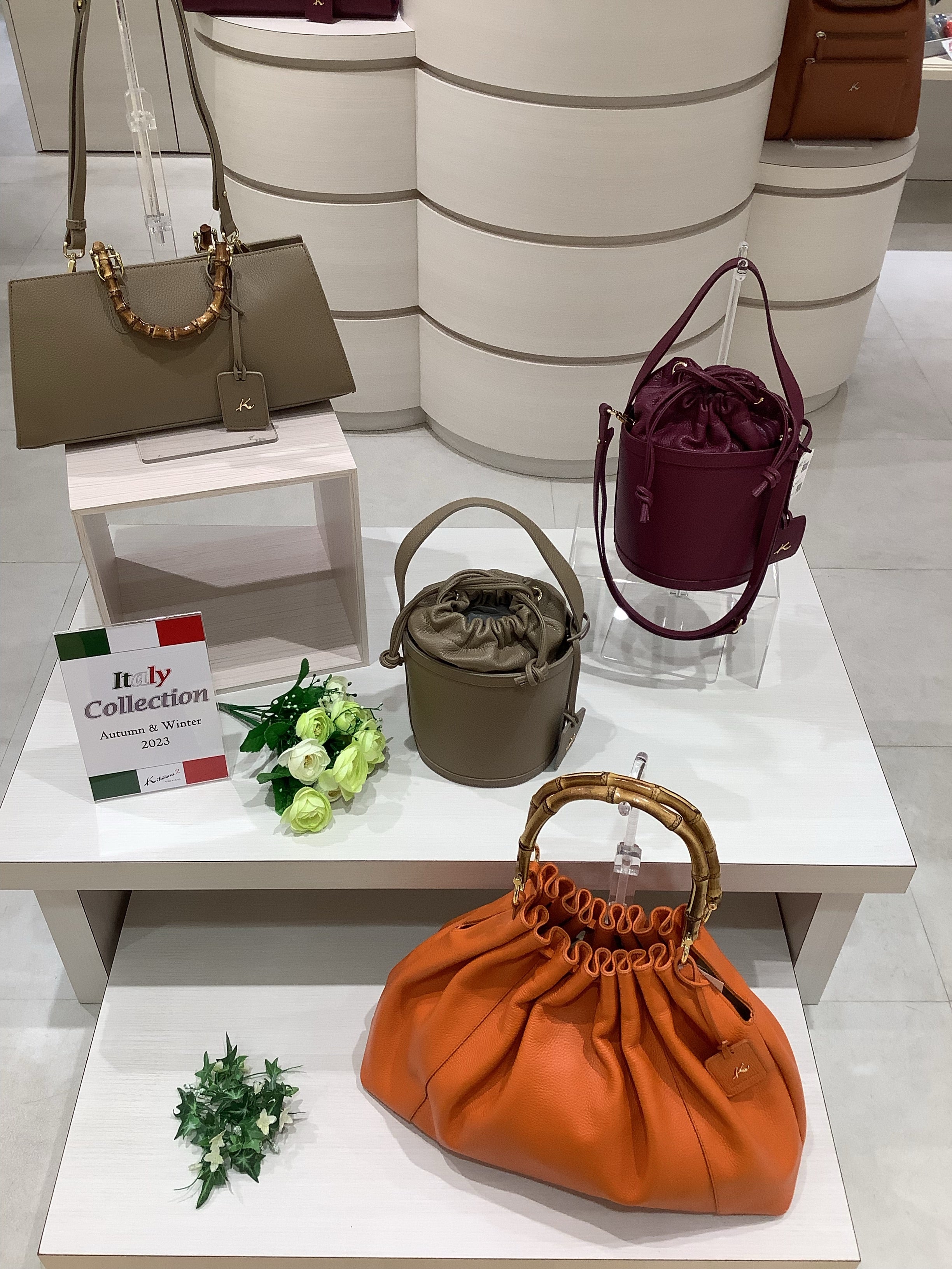 イタリアから入荷しました【ラスカ小田原店】 – バッグのキタムラK2