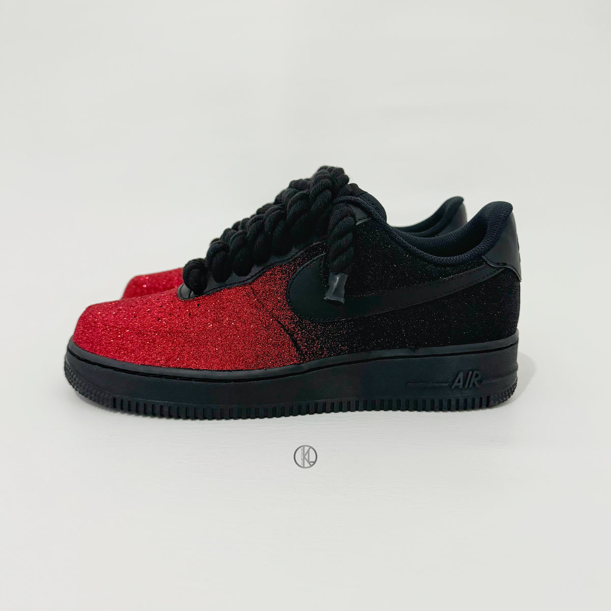 Nike Air Force 1 Low 'Night Rose Rope' (Glitter) – KLcustoms