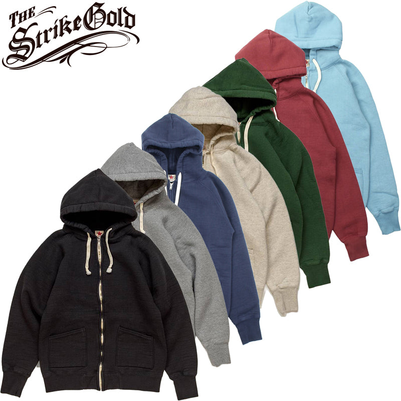 The Strike Gold SGC004 Loopwheel Hoodie | Klaxon – Klaxon Japanese
