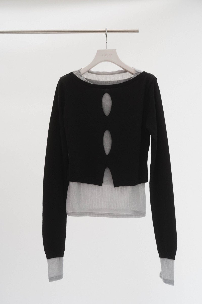 layered color tops/3color | KNUTH MARF