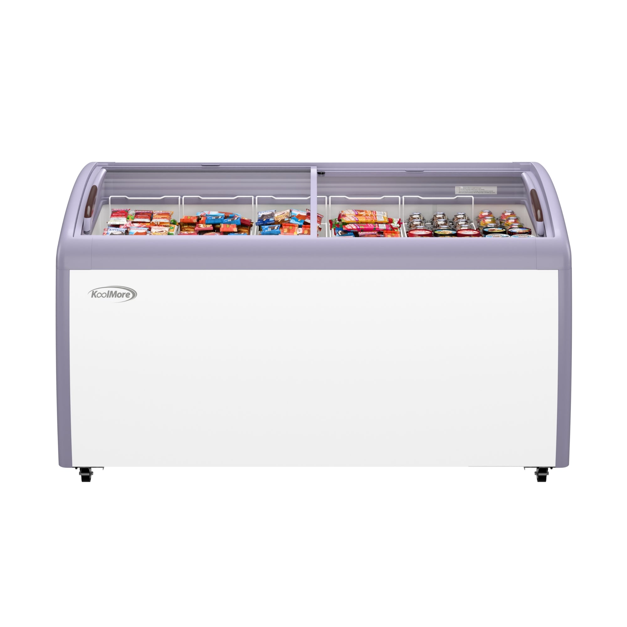 60 in. Display Ice Cream Freezer - 16 cu ft. MCF-16C. – Koolmore