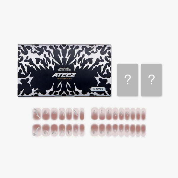 ATEEZ - READY CURED GEL NAIL STICKER [THE TREASURE] - K PLACE