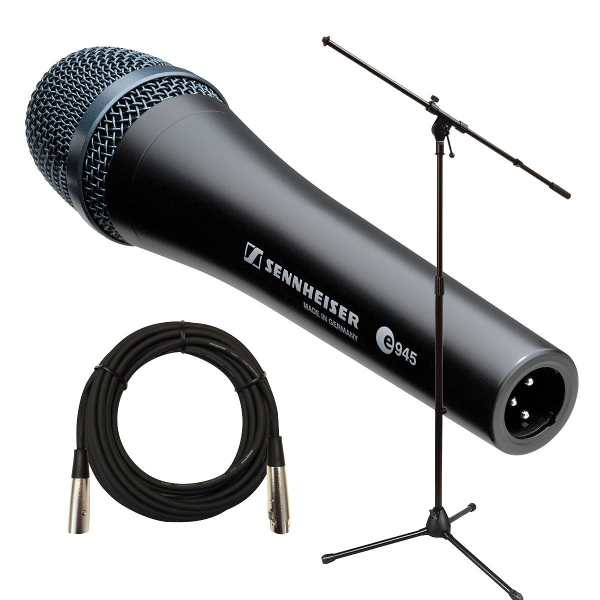 Sennheiser e 945 Dynamic Vocal Microphone PERFORMER PAK – Kraft Music
